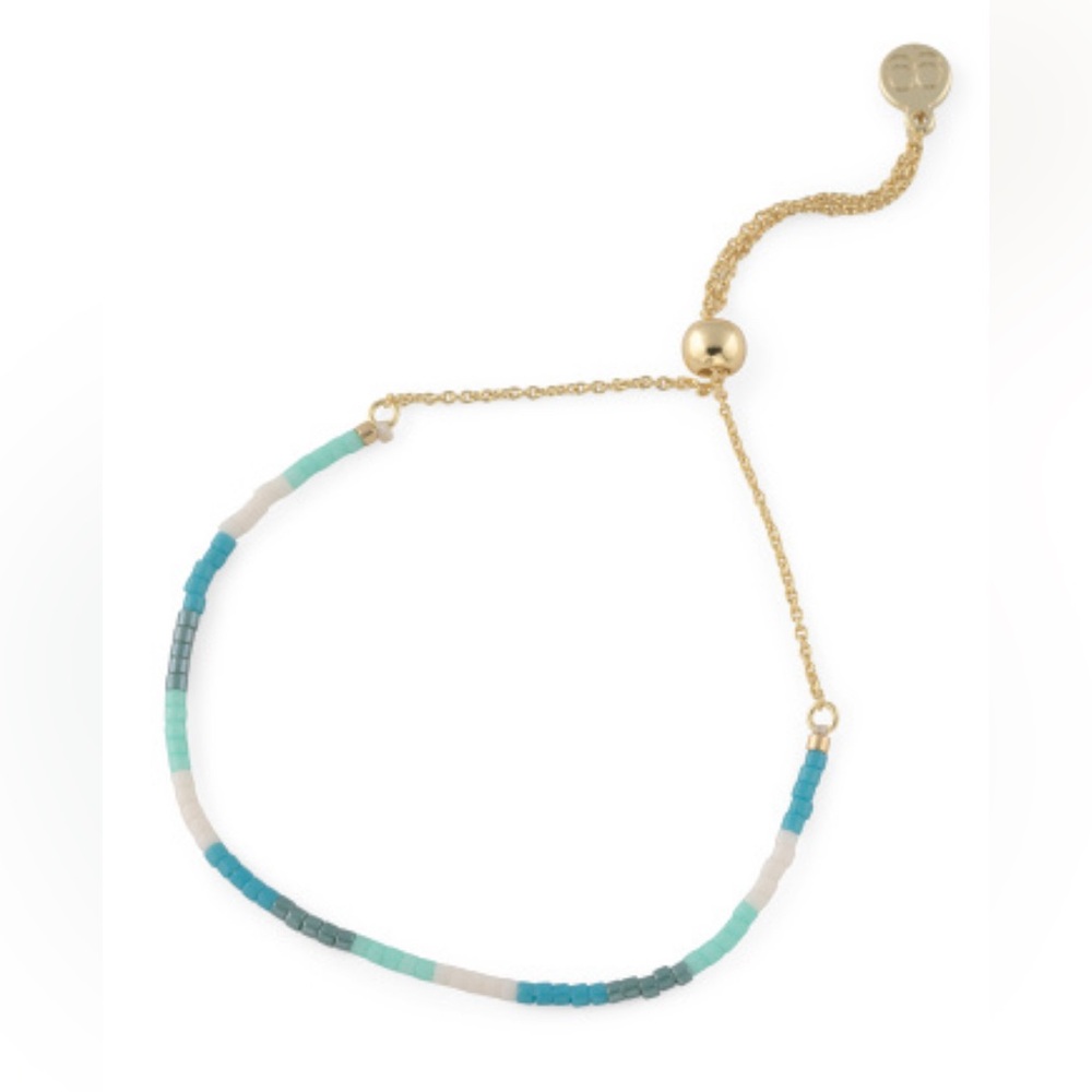 Gorjana Gigi Stripe Adjustable Bracelet - Laguna - NWT